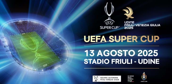 UEFA Super Cup, aperte le procedure di accredito per i media: il 29 luglio alle 15 il termine ultimo per presentare le richieste