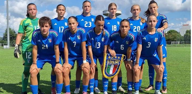 L'Italia parte bene nel Female Football Tournament di Gradisca d'Isonzo: Grigolo-Poggi, Macedonia del Nord ko. Venerdì c'è la Slovenia