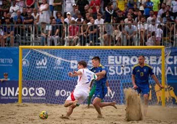 EBSL, show azzurro a Viareggio: 4-1 all’Ucraina e finale conquistata
