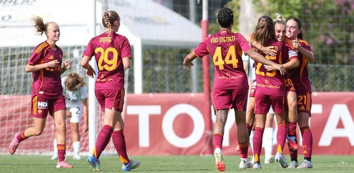 Roma e Juventus si qualificano alla Final Four, sconfitta indolore dell’Inter con il Como Women