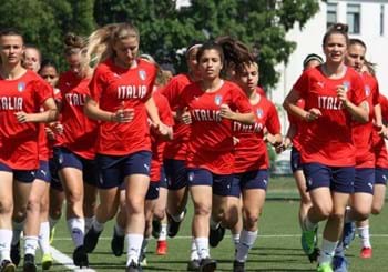 Nazionale Femminile U17: allenamento del 14-05-2018