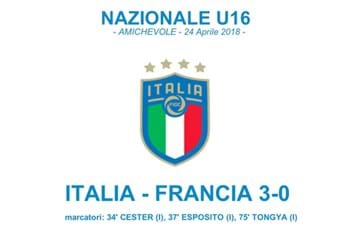 Nazionale Under 16: Italia-Francia