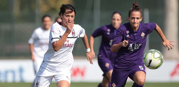 Al Milan la super sfida con la Fiorentina