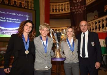 Presentata a Reggio Emilia la finale della UEFA Women's Champions League