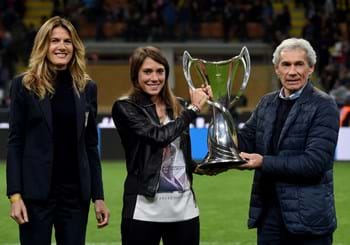 Passerella al “Meazza” per il trofeo della UEFA Women’s Champions League 