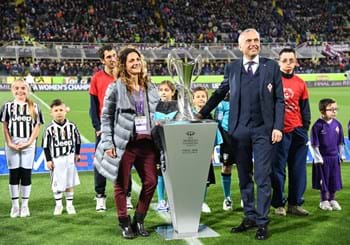 UEFA Women’s Champions League: la Coppa esposta a Firenze prima di Fiorentina-Juventus