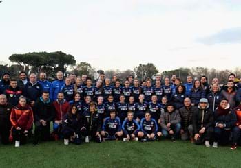 Lo staff tecnico dell’U.17 femminile incontra tecnici e preparatori del Gruppo Regionale Lazio