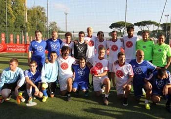 La FIGC al fianco di ‘Special Olympics’: Di Biagio in campo con Malagò, Lotti e Tommasi