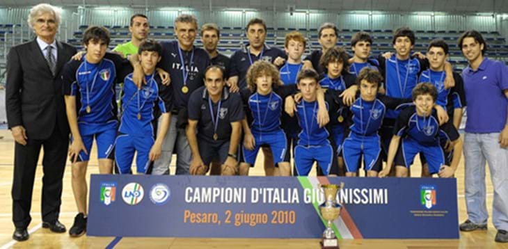 Allievi e Giovanissimi Calcio a 5: a Pesaro trionfano la Futsal Rma Bagnolese e il Sant’Agata Calcio Messina