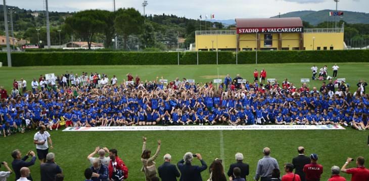 Grassroots festival: a Coverciano le scuole calcio si vestono d'azzurro