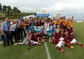 Roma e Novara campioni d'Italia Allievi Serie A e B e Allievi Lega Pro