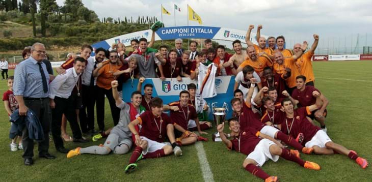 Roma e Novara campioni d'Italia Allievi Serie A e B e Allievi Lega Pro