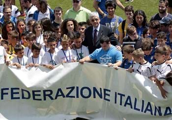 Festa a Coverciano con il Grassroots. Tisci:"una giornata speciale nella casa del calcio italiano"