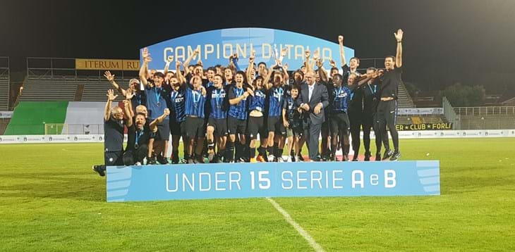 Campionato Under 15 Serie A e B: Inter Campione d'Italia 2017/2018