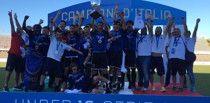 Renate Campione d'Italia U16 Serie C. In finale battuto il Pordenone