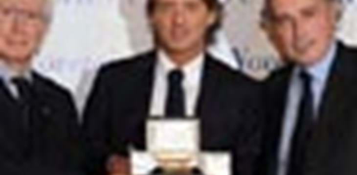 Panchina d’Oro a Mancini, migliore tecnico 2007/2008. L’argento a Iachini