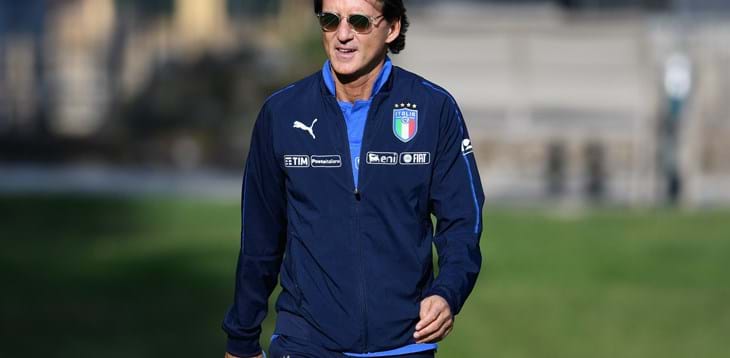 Mancini: “L’obiettivo è qualificarci per l’Europeo, in maglia azzurra bisogna dare tutto”