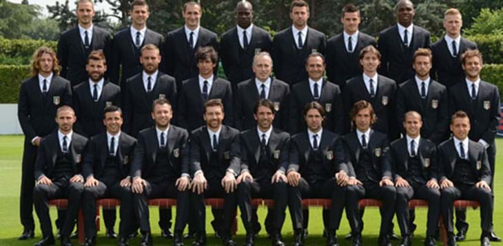 Presentata la nuova Casa Azzurri, tanti sorrisi per le foto ufficiali