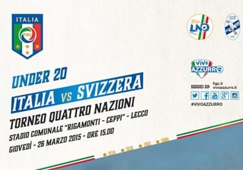 Quattro Nazioni: 22 convocati per la gara di giovedì 26 a Lecco contro la Svizzera