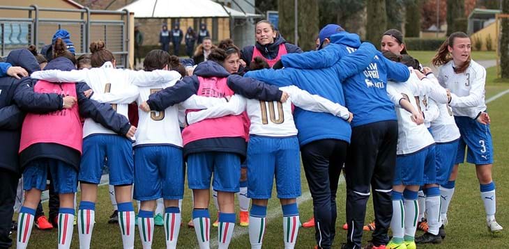 Nazionale Under 16 Femminile: a Coverciano il 19 e 21 gennaio contro la Slovenia
