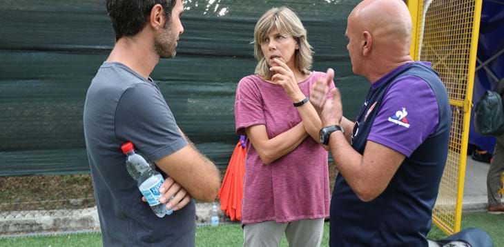 Nazionale Femminile. Il ct Bertolini in visita alla Fiorentina