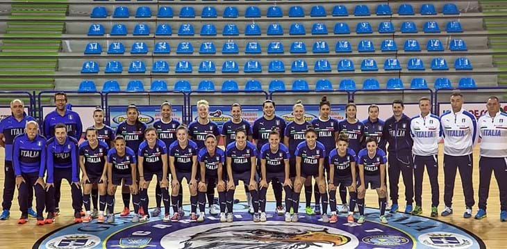 Nazionale Femminile Calcio a 5: torneo in Spagna, l’8 dicembre l’esordio con il Portogallo