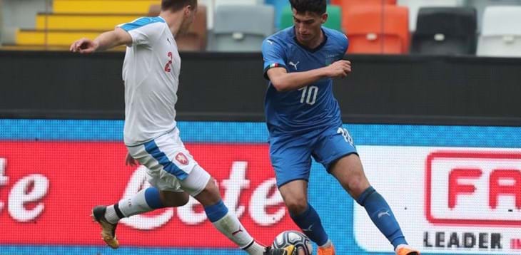 Europeo, Fase élite: Brignola gol, l’Italia pareggia con la Rep. Ceca e vola all’Europeo