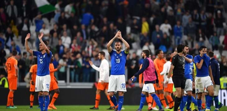 Ranking FIFA: l’Italia guadagna una posizione e si porta al 19° posto
