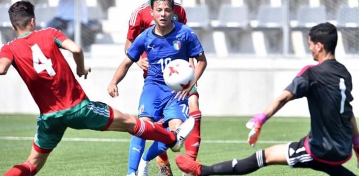 Nazionale Under 18: 2-2 con il Marocco all’esordio nei Giochi del Mediterraneo