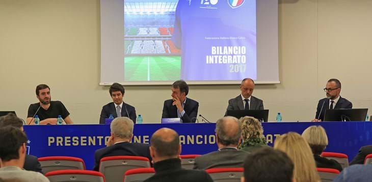 Presentato il Bilancio Integrato 2017. Uva: “La FIGC è pronta per affrontare le sfide del futuro”