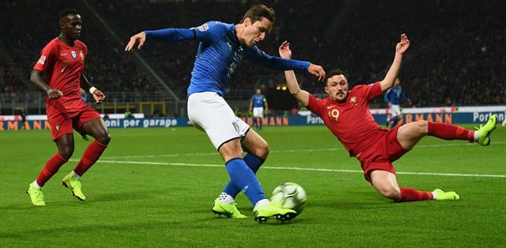 L’Italia brilla ma non segna: al ‘Meazza’ finisce 0-0, il Portogallo vola alla Final Four della Nations League