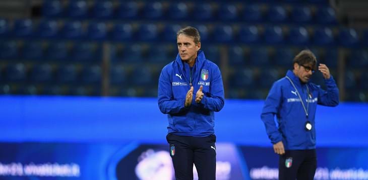 Mancini invita alla prudenza: “Non esistono partite scontate, farò dei cambi rispetto alla gara con la Finlandia”