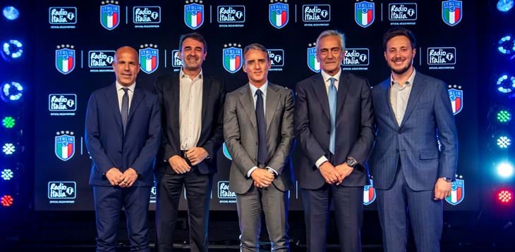 La FIGC rinnova l’accordo di partnership fino al 2022 con Radio Italia