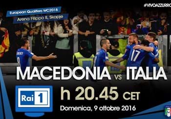 Stasera Macedonia-Italia, una prima assoluta molto importante per gli Azzurri!