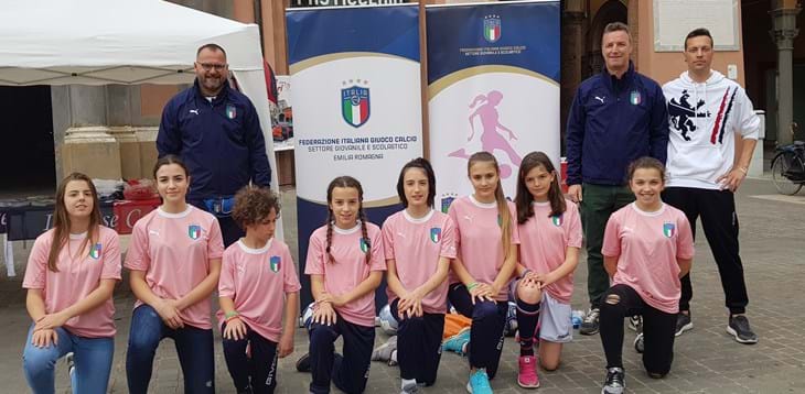 Women's Football Day 2019 a Imola: la festa in Piazza Matteotti