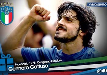 Auguri a Gennaro Gattuso per i suoi 40 anni!