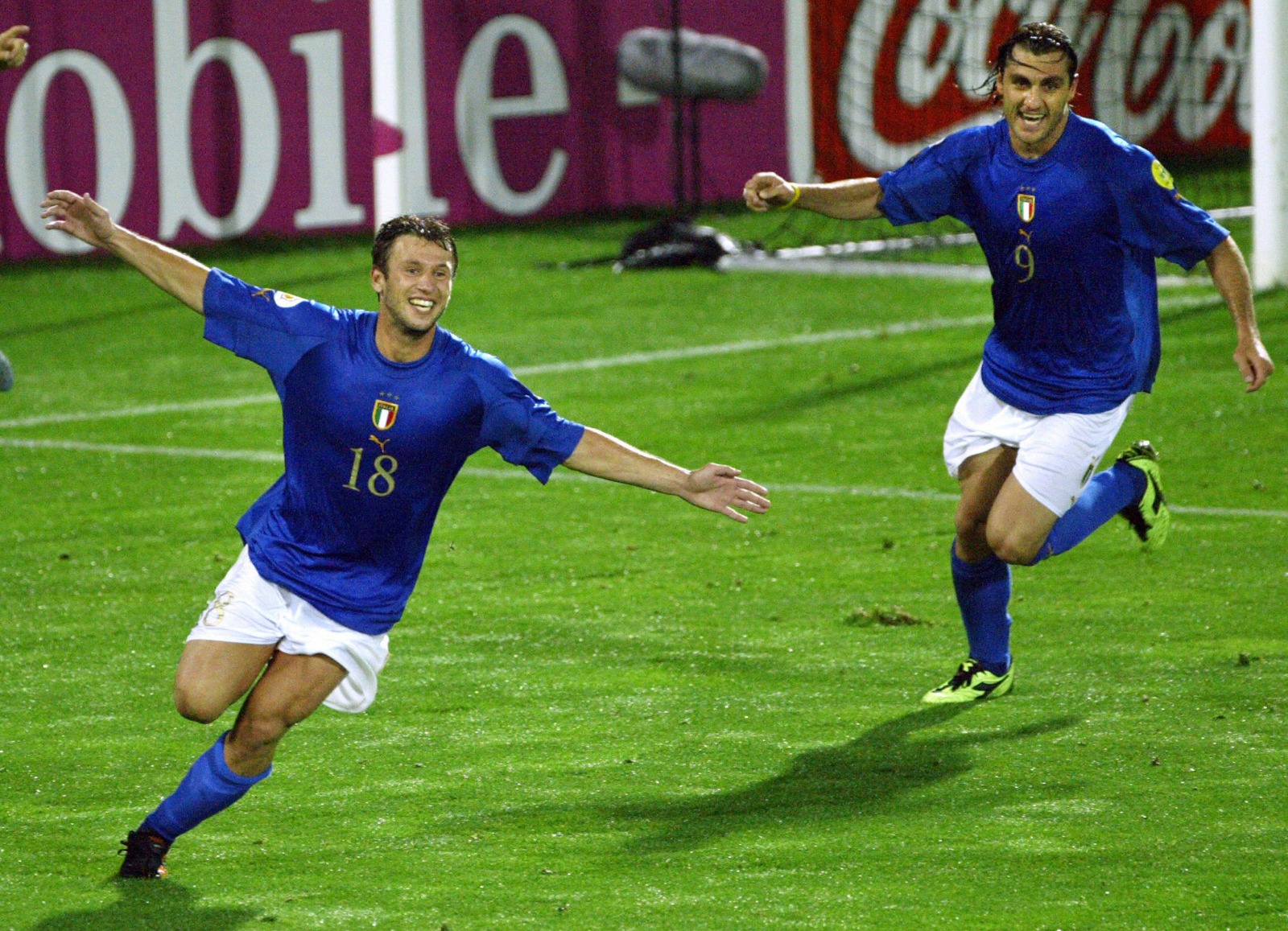 Happy Birthday to Antonio Cassano and Christian Vieri FIGC