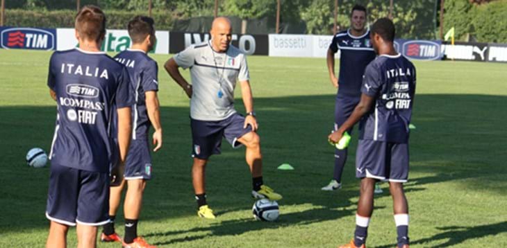 Under 21: ultimo giorno di preparazione prima della partenza per il Belgio