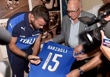 Andrea Barzagli al Museo del Calcio: "Venire qui è sempre un'emozione"