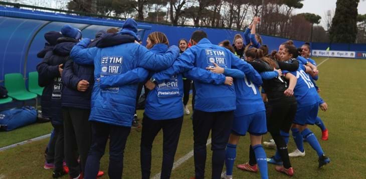 Azzurrine in partenza per la Spagna, domenica la prima amichevole con le padrone di casa