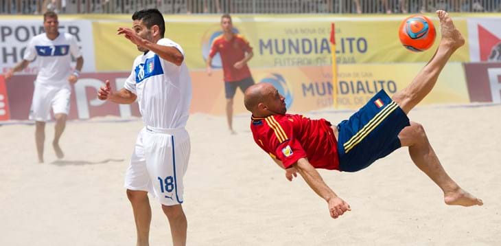 Beach Soccer: domani l'esordio con la Spagna all'Europeo